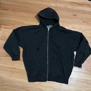 Brandy Melville Black Oversized Christy Hoodie